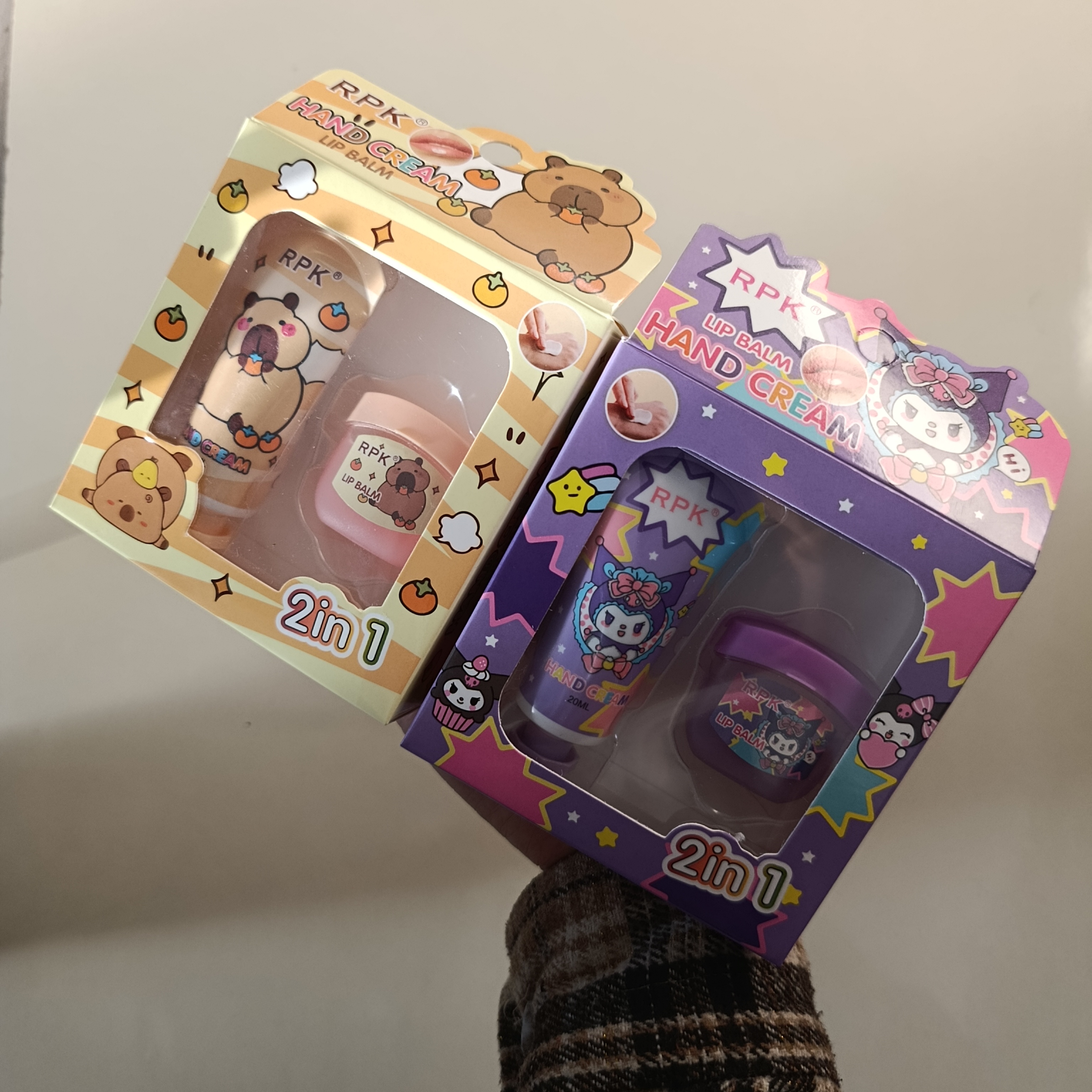 پک کرم دست و وازلین لب فانتزی