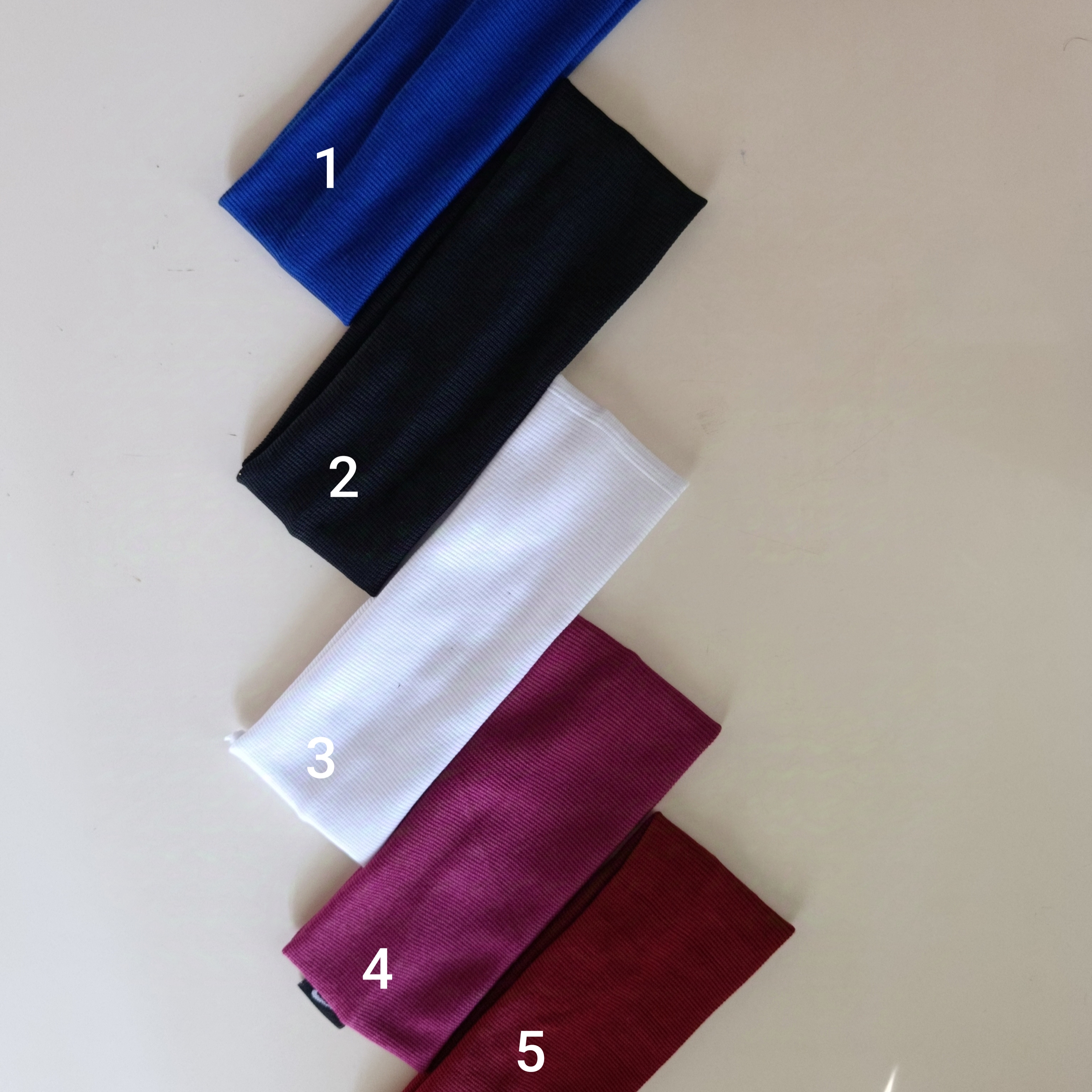 هدبند مخمل کبریتی